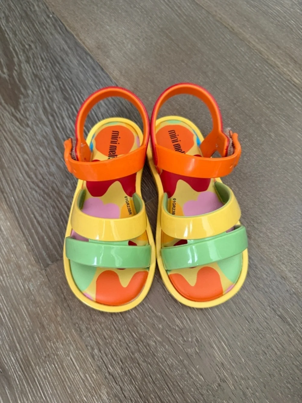 Mini Melissa Kids Girls Colorland Size 9